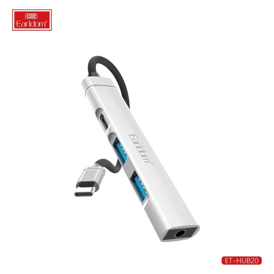 هاب 4 پورت USB-C ارلدام مدل HUB20 — تصویر ۵