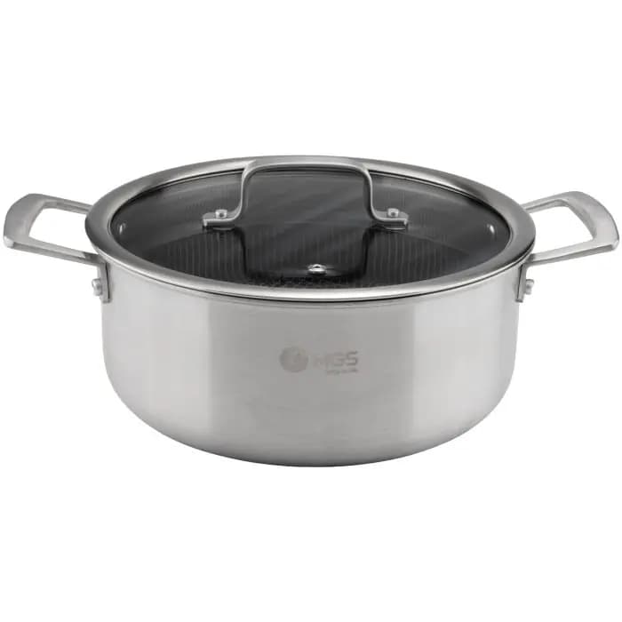 سرویس قابلمه 10 پارچه استیل کف لیزری کد CWS3110 — تصویر ۵