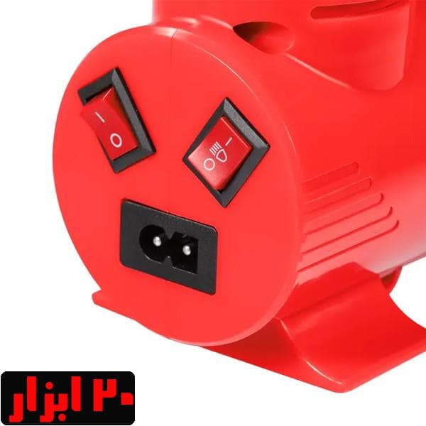 مینی کمپرسور آنالوگ فندکی رونیکس مدل RH-4264 با کیف برزنتی — تصویر ۶