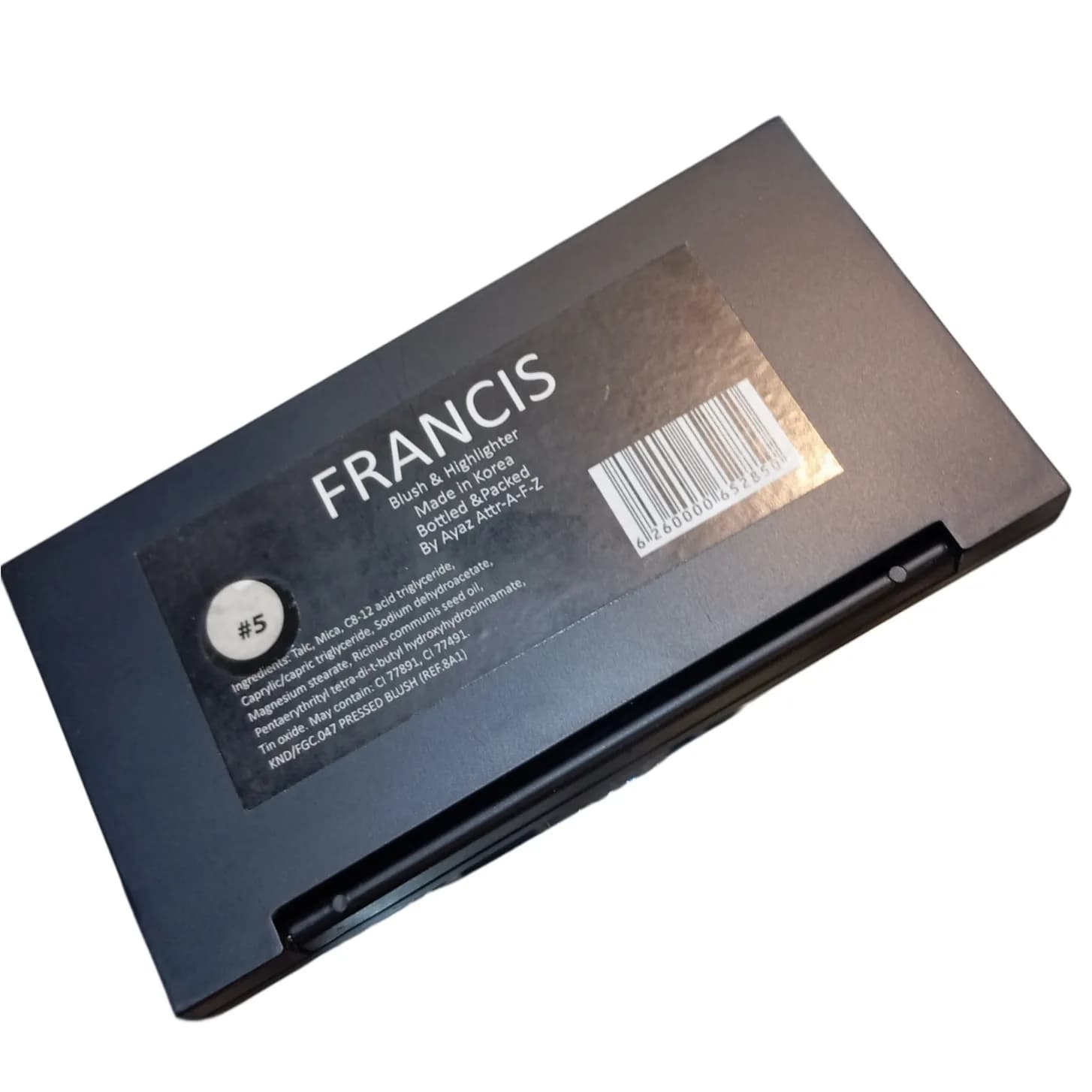 پالت رژگونه و هایلایتر فرانسیس کد 05 Francis — تصویر ۳