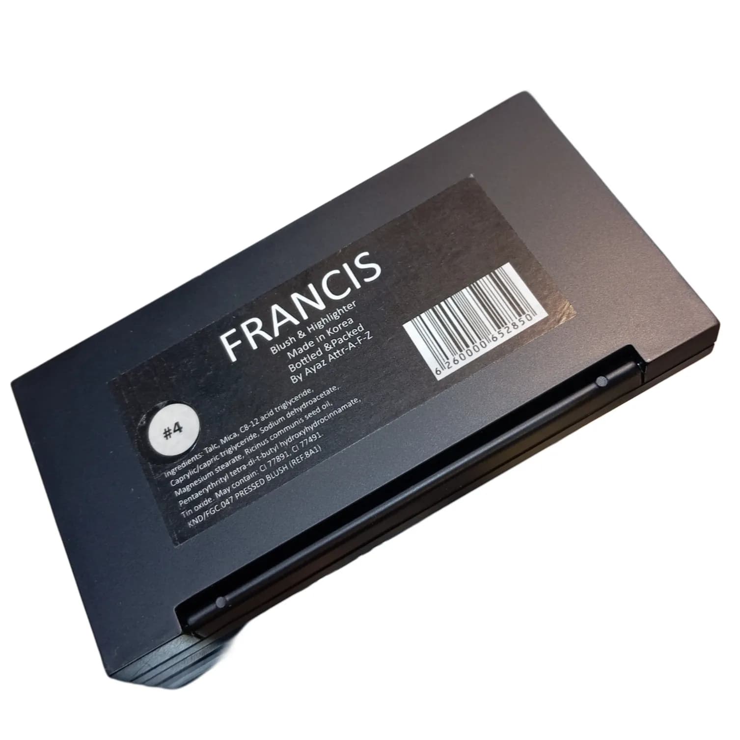 پالت رژگونه و هایلایتر فرانسیس کد 04 Francis — تصویر ۳