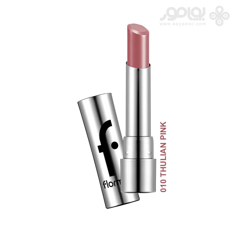 رژ لب جامد فلورمار مدل SHEER UP رنگ THULIAN PINK شماره 010