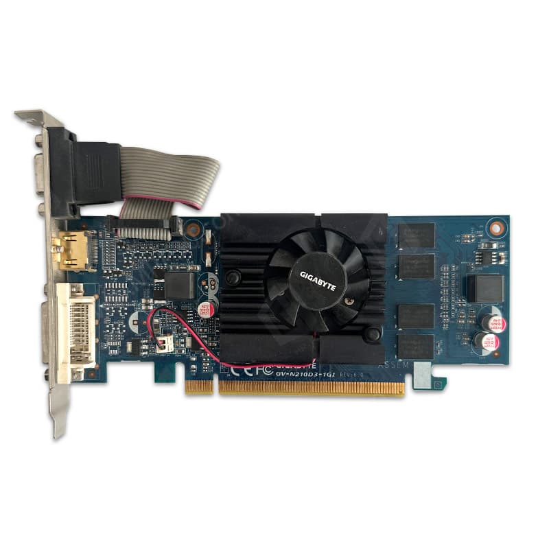 کارت گرافیک گیگابایت Gigabyte GT 710 1G DDR3 استوک — تصویر ۵