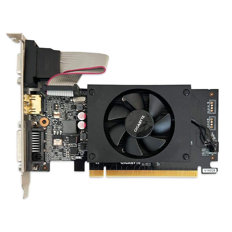 کارت گرافیک گیگابایت Gigabyte GT 710 1G DDR3 استوک