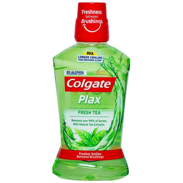 دهان شویه کلگیت colgate سری Plax مدل Tea Fresh حجم 250 میلی لیتر
