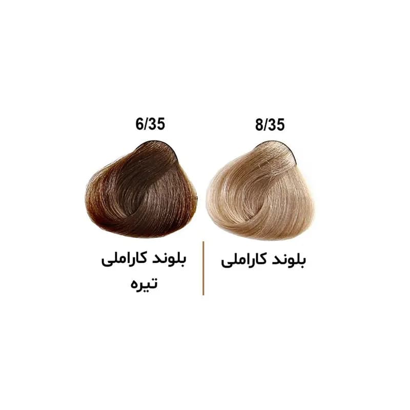 رنگ مو الوکسین Eloxin – سری کاراملی حجم ۱۲۰ میل — تصویر ۲