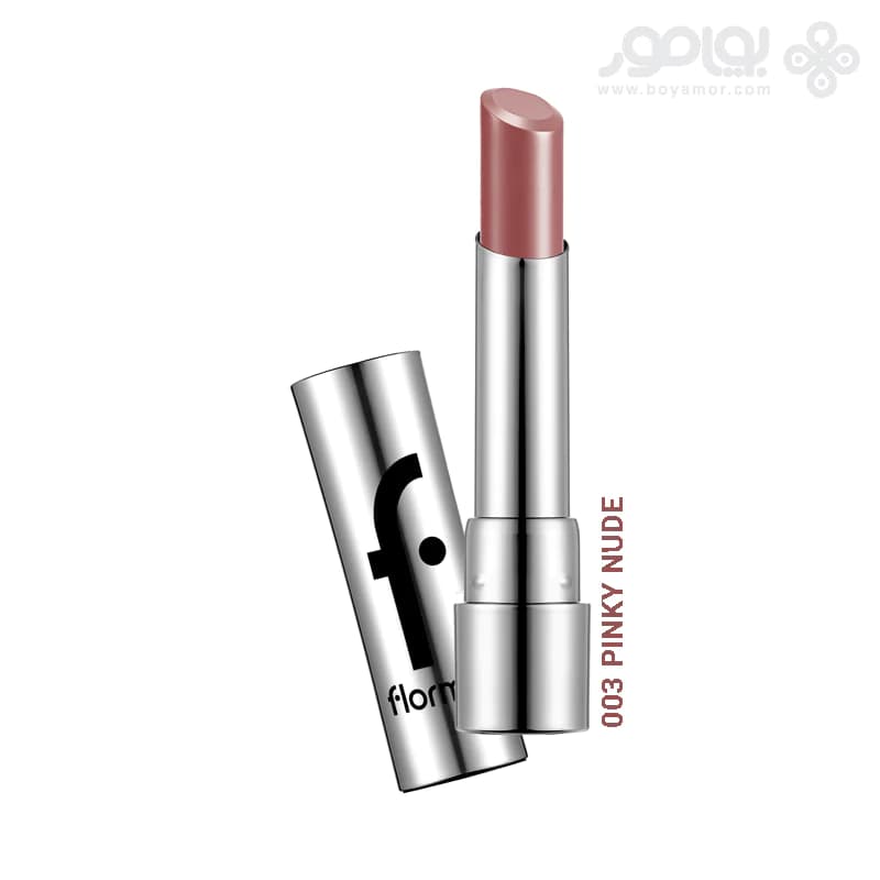رژ لب جامد فلورمار مدل SHEER UP رنگ PINKY NUDE شماره 003