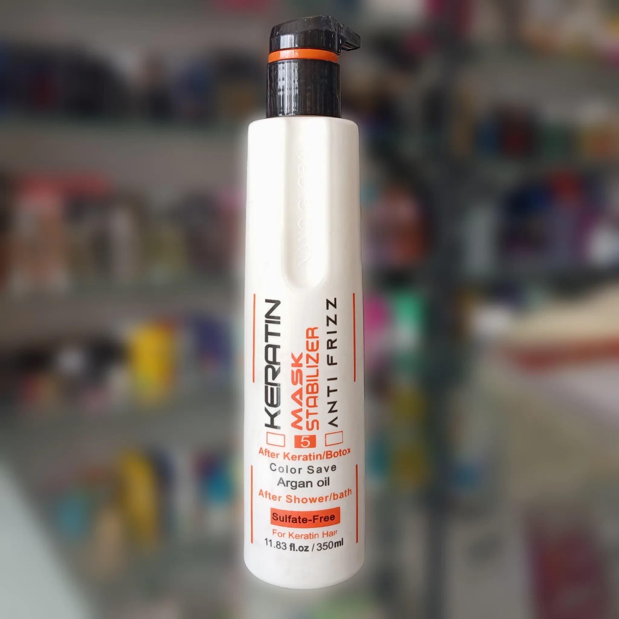 ماسک مو فری سولفات نانو گلوبال مدل Hair keratin — تصویر ۲