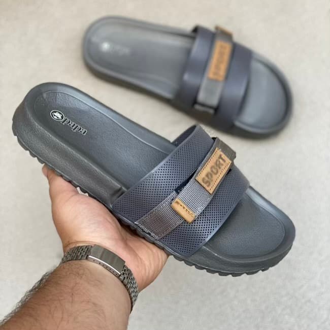 دمپایی مردانه پاپا طرح پویان کد G1D5032805 — تصویر ۴