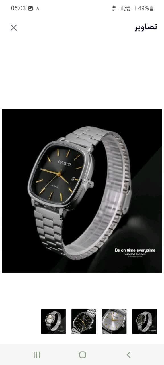 ساعت مچی مردانه کاسیو CASIO — تصویر ۵