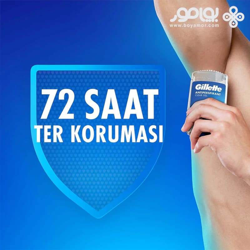 استیک ژله ای ژیلت مدل Arctic Ice با ماندگاری 72 ساعته — تصویر ۵