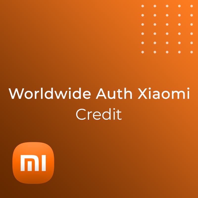 کردیت Worldwide Auth Xiaomi