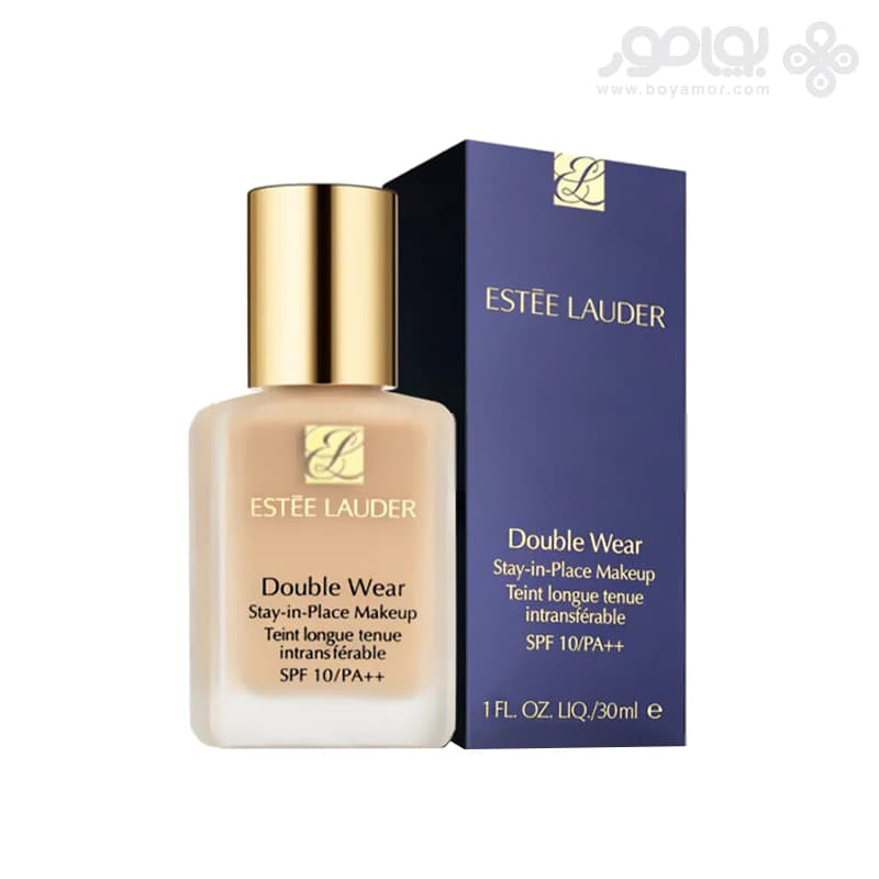کرم پودر استی لادر مدل Double Wear شماره 1N0 رنگ PORCELAIN — تصویر ۶