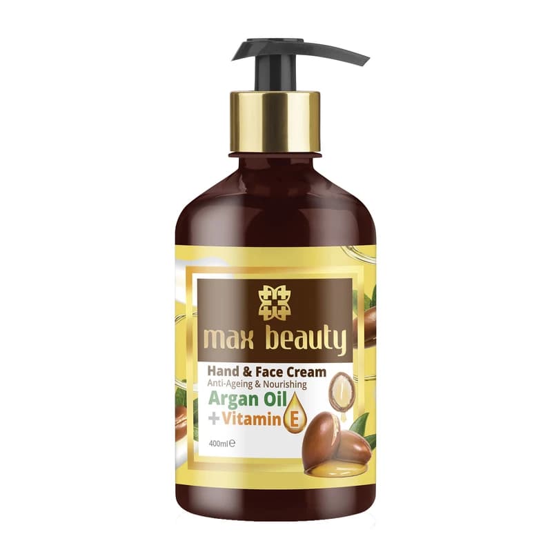 کرم دست و صورت مکس بیوتی مدل آرگان Max Beauty