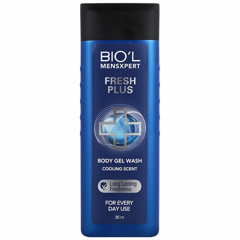 شامپو بدن مردانه بیول Fresh Plus با رایحه خنک _ مرطوب کننده 315 میل