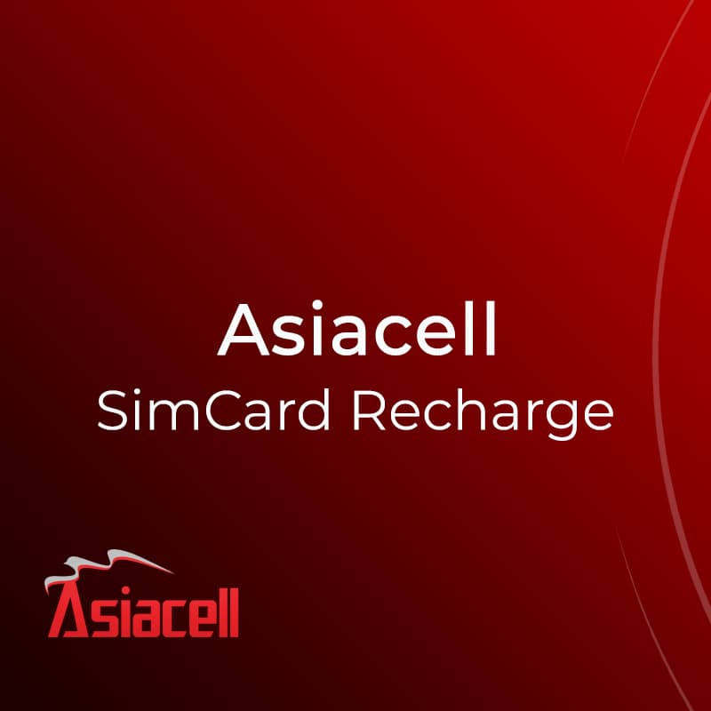 شارژ سیم کارت Asiacell عراق