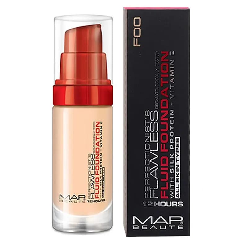 کرم پودر مپ بوته Flawless – پوشانندگی بالا حجم ۳۰ میل — تصویر ۲