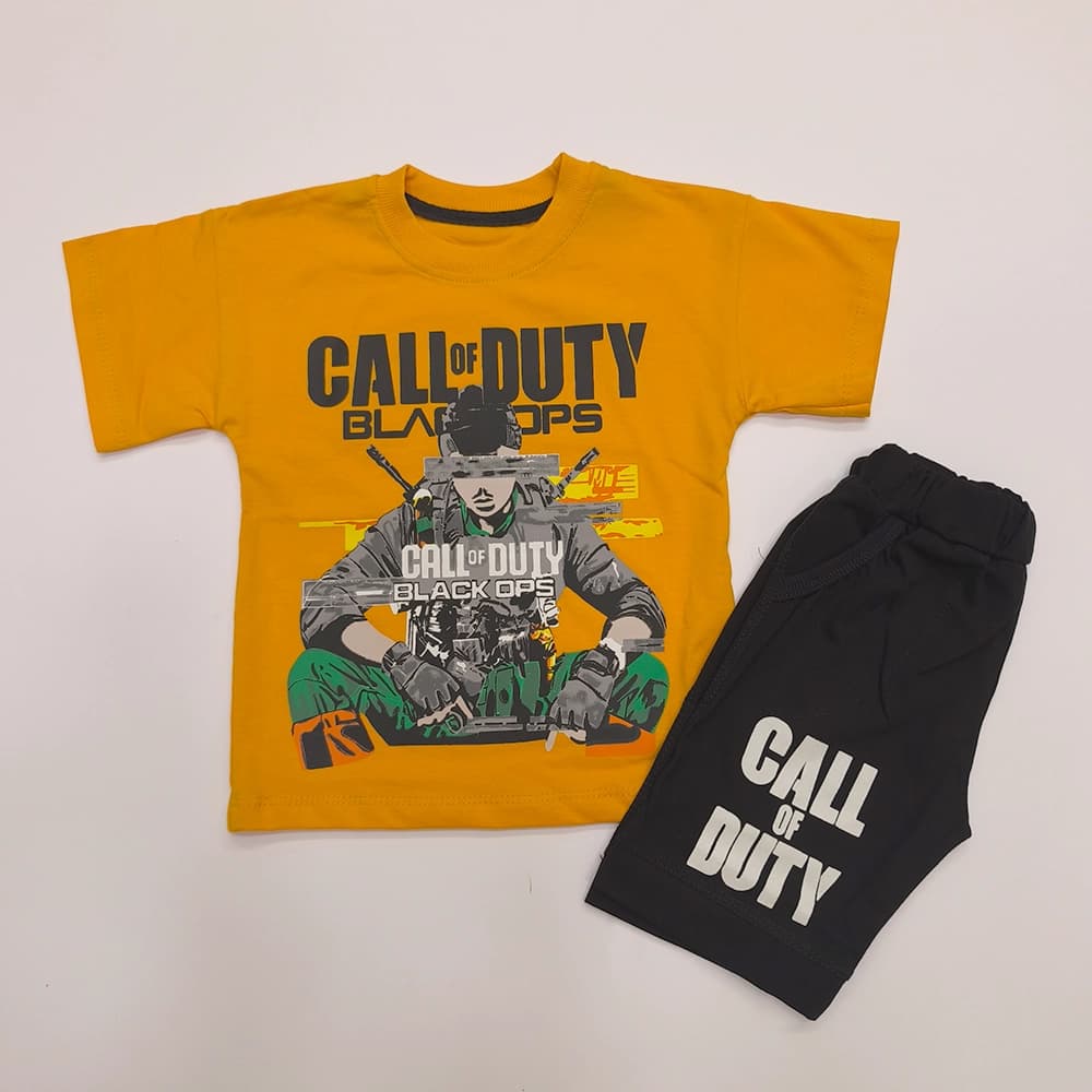 تیشرت شلوارک پسرانه کالاف دیوتی Call of Duty — تصویر ۳