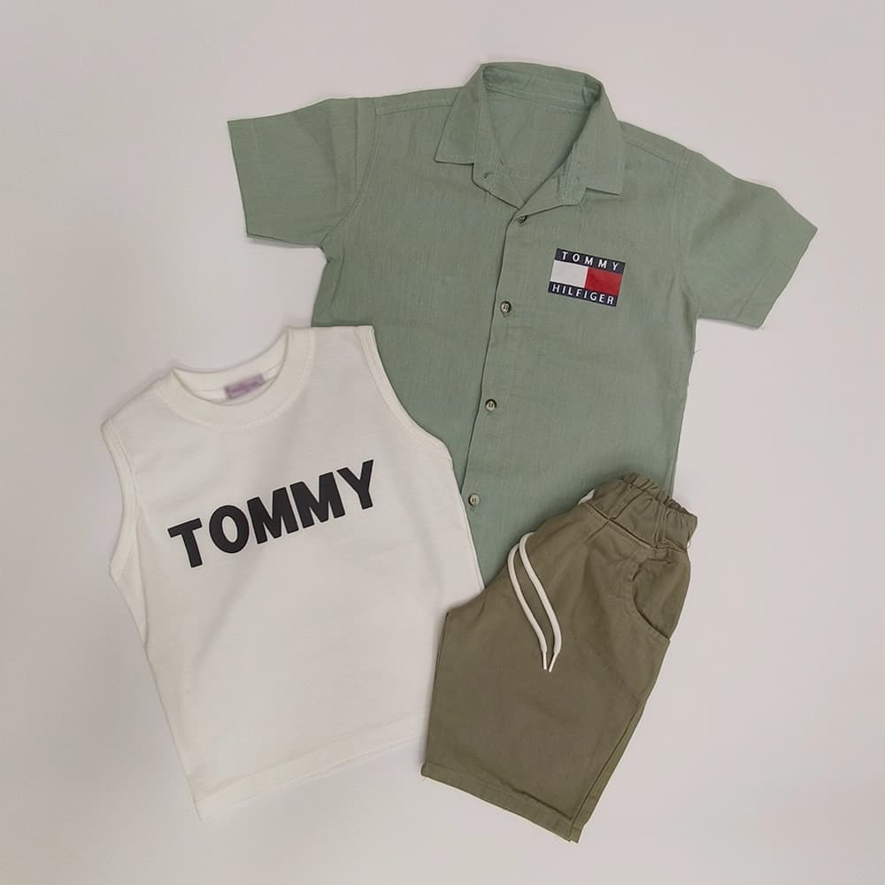 ست سه تیکه پسرانه دخترانه TOMMY — تصویر ۷