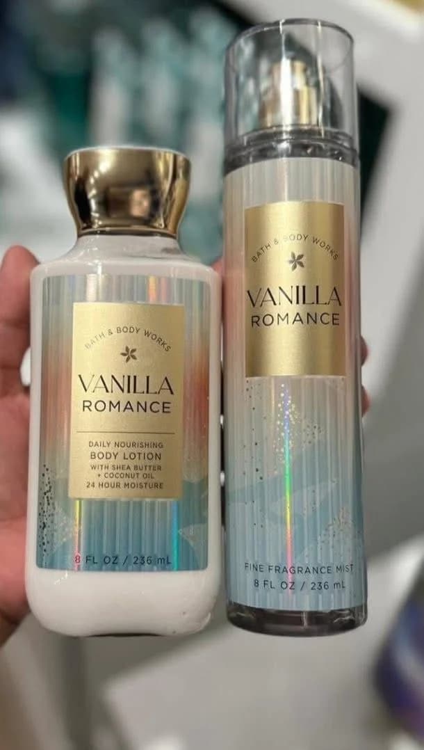 لوسیون بدن بث اند بادی ورکس رایحه Vanilla Romance حجم 236 میل — تصویر ۹