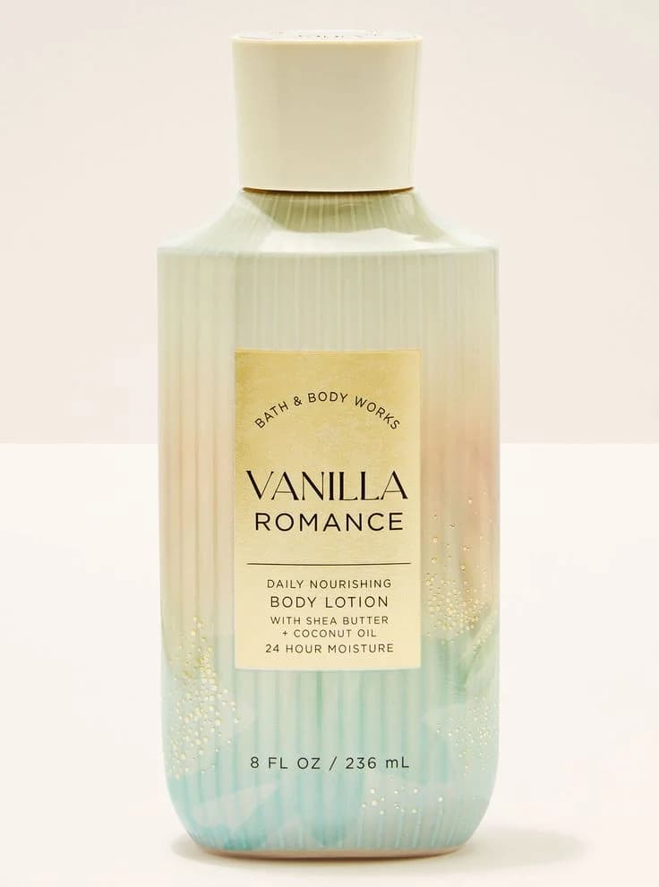 لوسیون بدن بث اند بادی ورکس رایحه Vanilla Romance حجم 236 میل — تصویر ۶