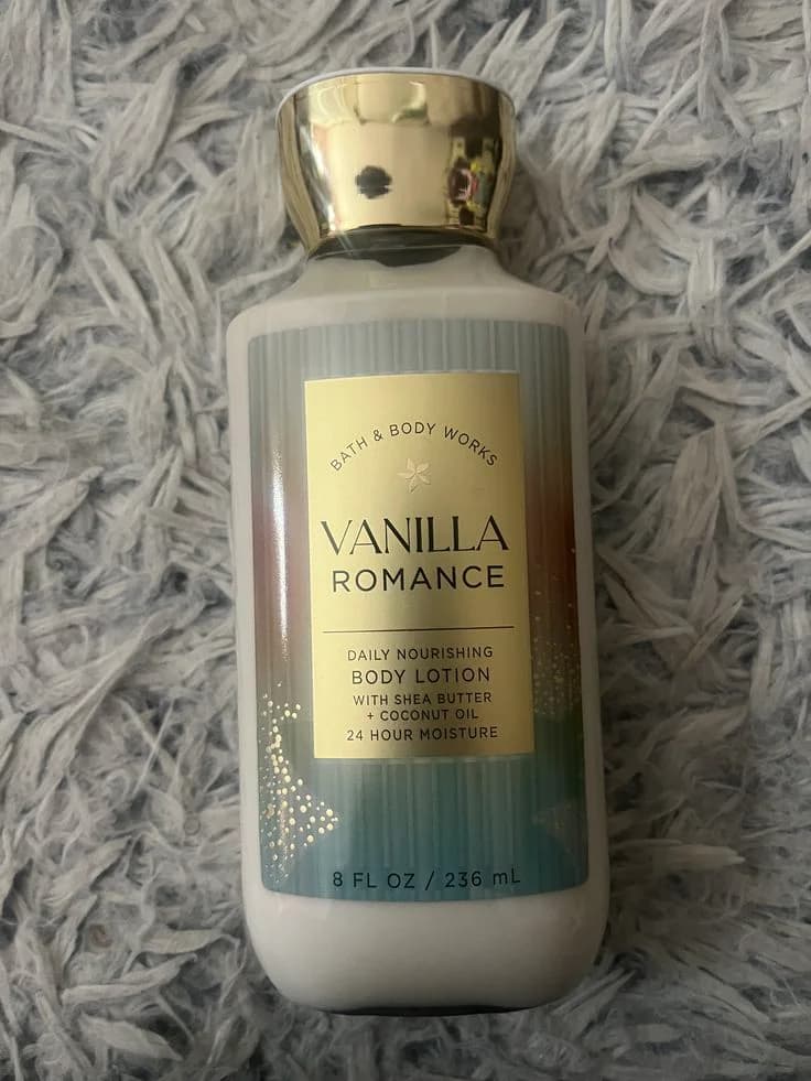 لوسیون بدن بث اند بادی ورکس رایحه Vanilla Romance حجم 236 میل — تصویر ۸