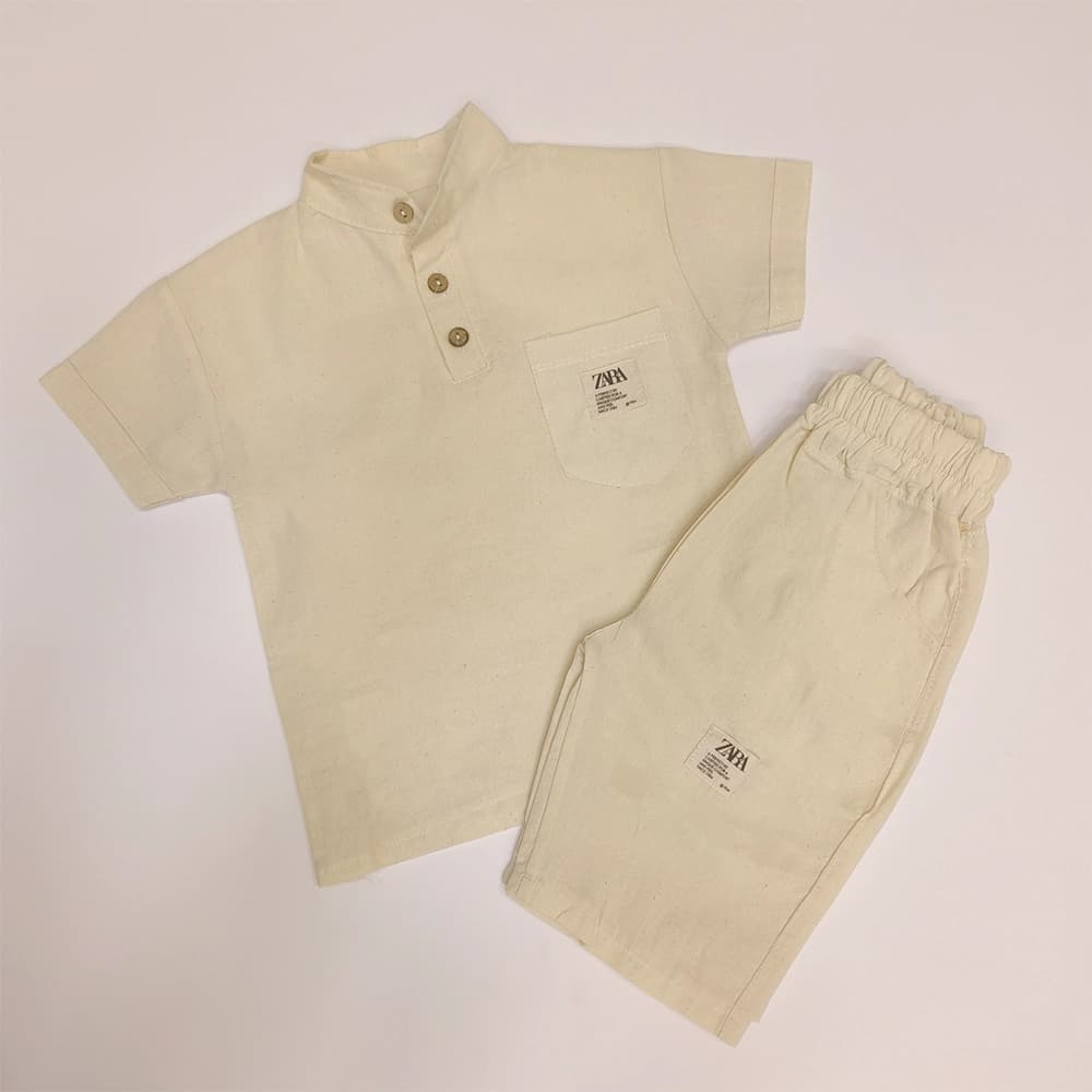 تیشرت شلوارک دخترانه پسرانه Simple Zara