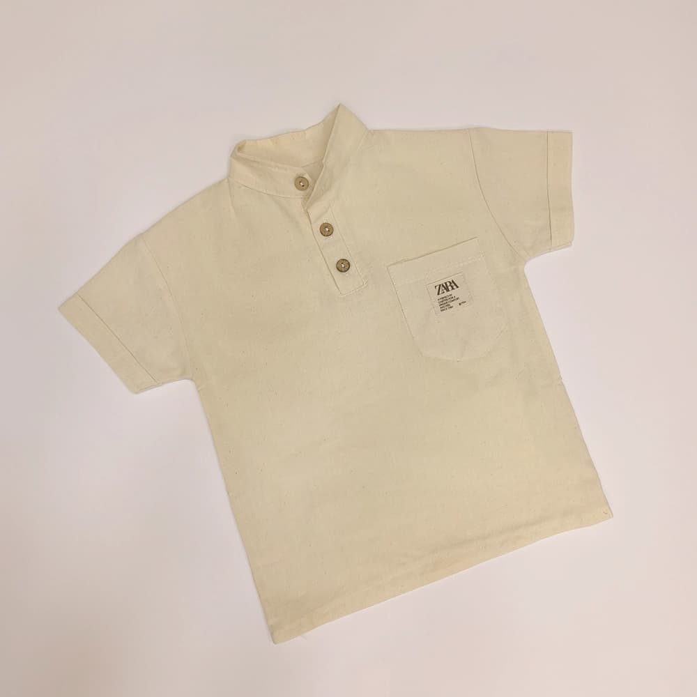 تیشرت شلوارک دخترانه پسرانه Simple Zara — تصویر ۳