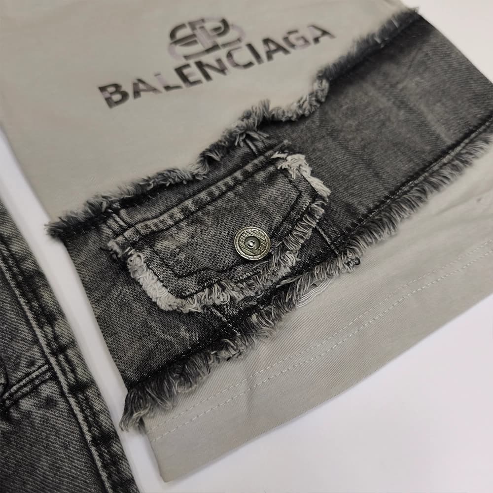 تیشرت شلوار جین دخترنه و پسرانه Balenciaga — تصویر ۴