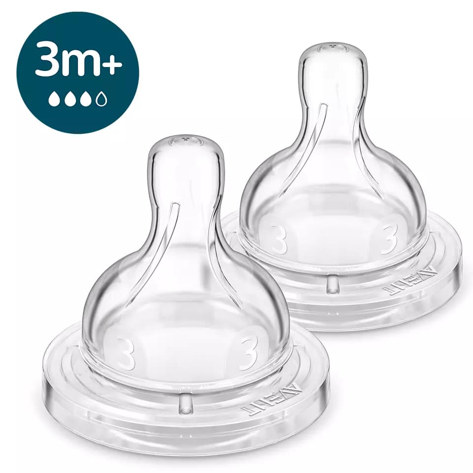 سرشیشه کلاسیک سه‌ قطره‌ فیلیپس اونت PHILIPS AVENT سری AntiColic