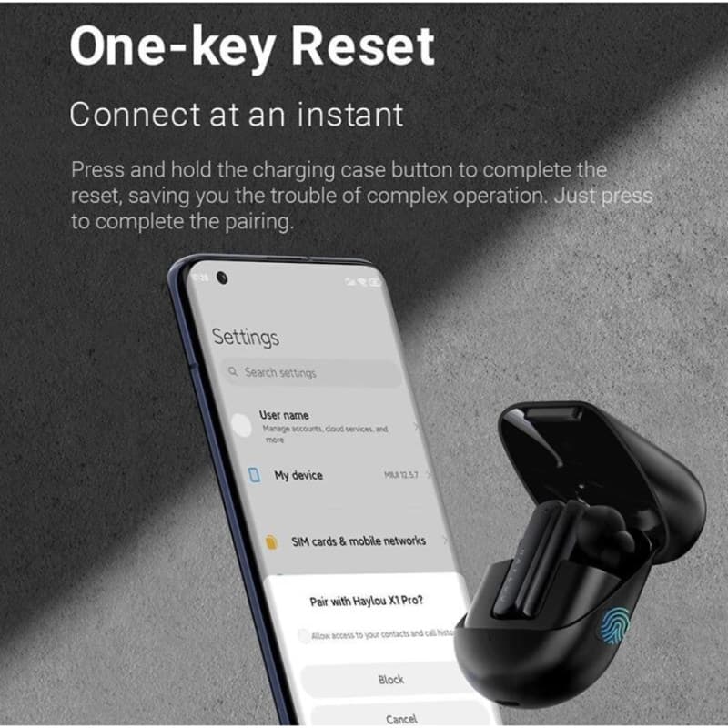هدست بلوتوث هایلو مدل X1 Pro — تصویر ۲