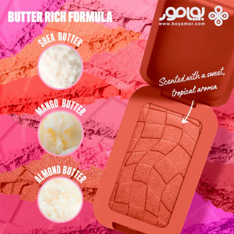 رژگونه نیکس مدل BUTTERMELT شماره 09 رنگ FEELING BUTTA — تصویر ۴