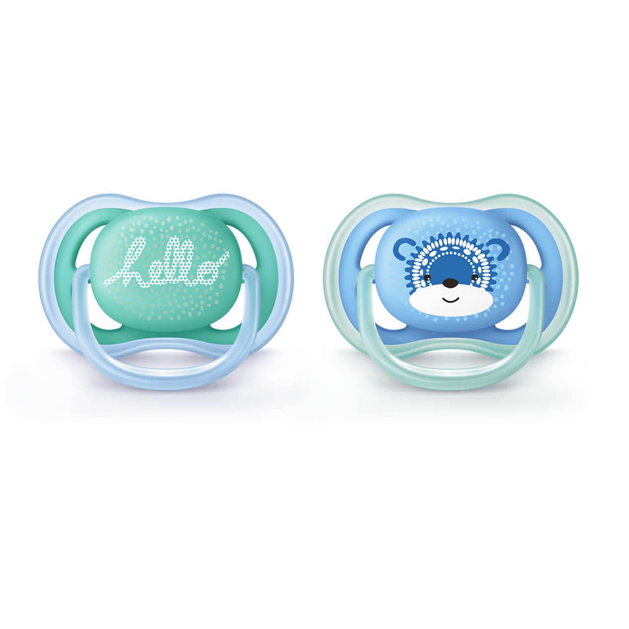 پستانک ارتودنسی ۶ تا ۱۸ ماه دوتایی فیلیپس اونت PHILIPS AVENT سری UltraAir مدل SCF342 — تصویر ۴