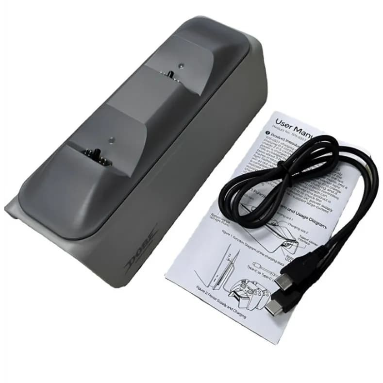 پایه شارژ دسته PS5 دابی مدل Dobe TP5-1501X شارژر 30سالگی — تصویر ۴