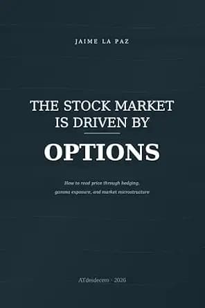 و دانلود نسخه کامل کتاب زبان اصلی The stock market is driven by options: How to read price through hedging, gamma exposure, and market microstructure | دانلود کتاب خارجی