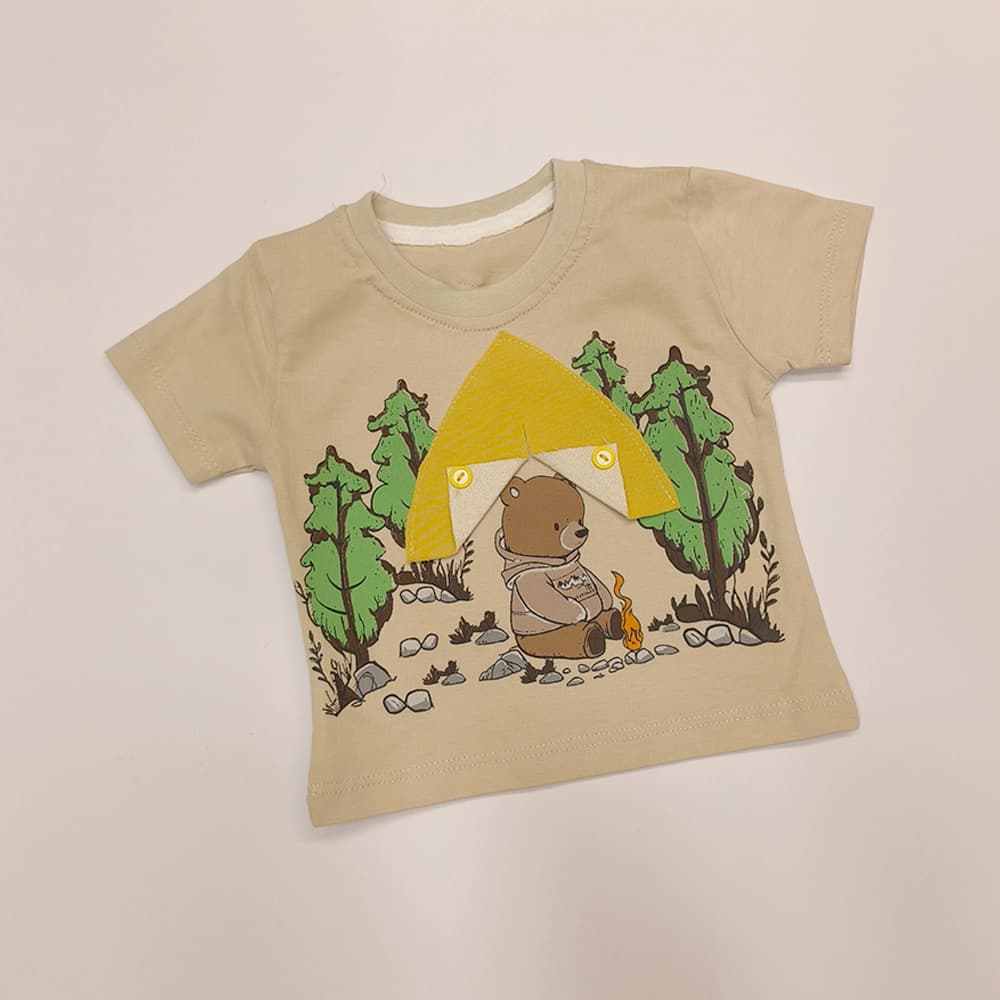 تیشرت شلوارک پسرانه دخترانه نقلی Pooh — تصویر ۵