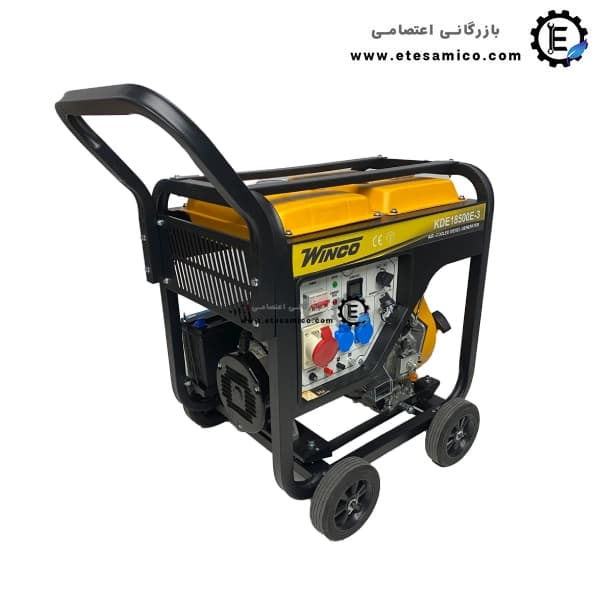 موتور برق دیزلی وینکو 8500 وات مدل KDE18500E-3 — تصویر ۲