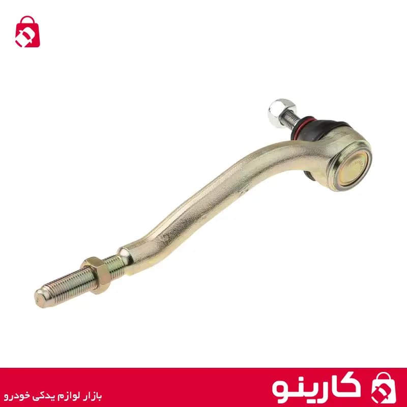 سیبک فرمان ایساکو کد 0980201097 راست با مهره تنظیم و مهره قفلی پژو 405 — تصویر ۵