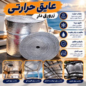 عایق حرارتی زروقدار (عایق نسوز) — تصویر ۴