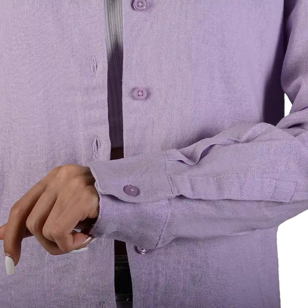 شومیز لینن اسپرت نوریسا زنانه — تصویر ۵