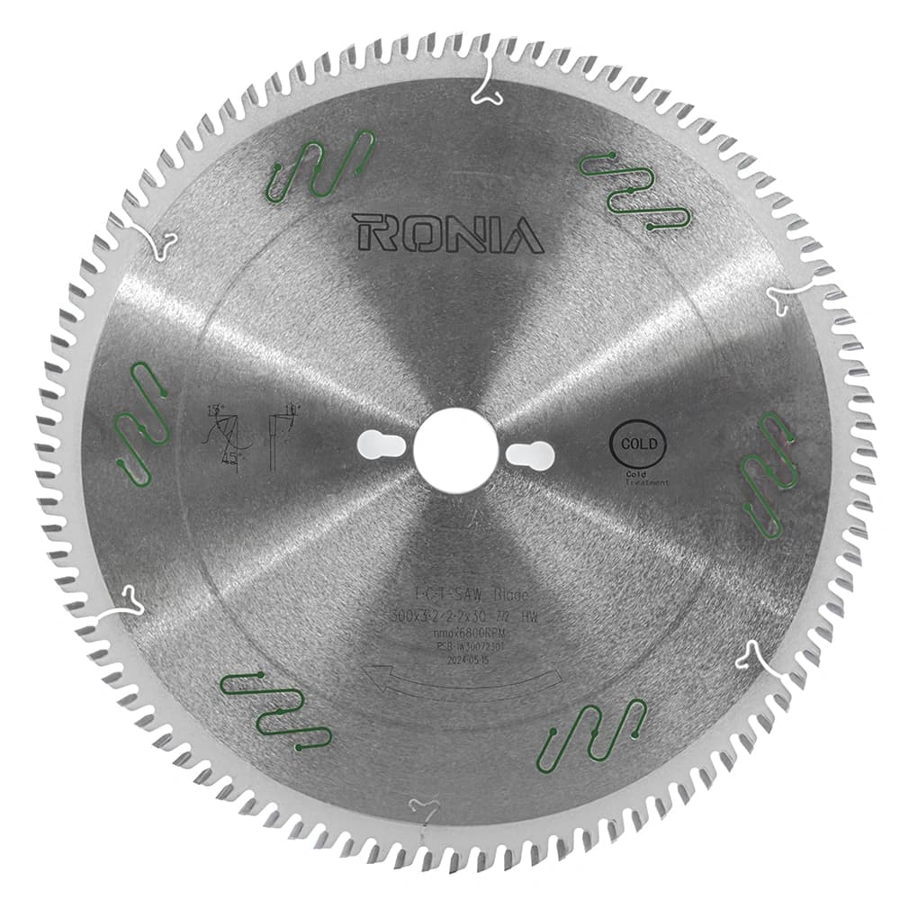 تیغ اره چوب بر 72 دندانه قطر 300 رونیا RSB-IW3007230T