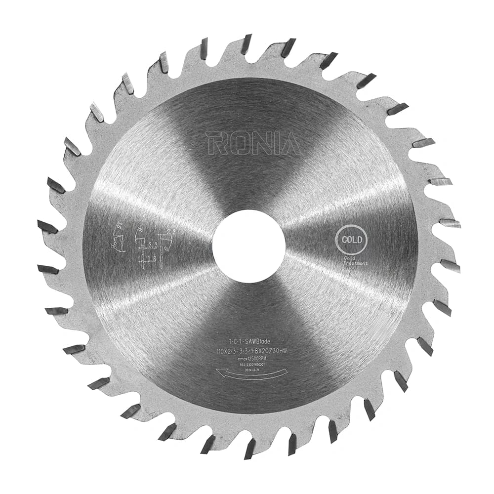 تیغ اره خط زن 30 دندانه قطر 120 رونیا RSS-23CO1203020T