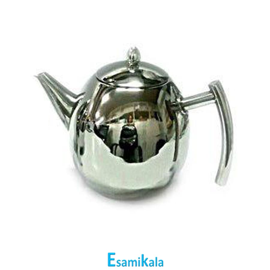 قوری استیل کلاسیک گرد