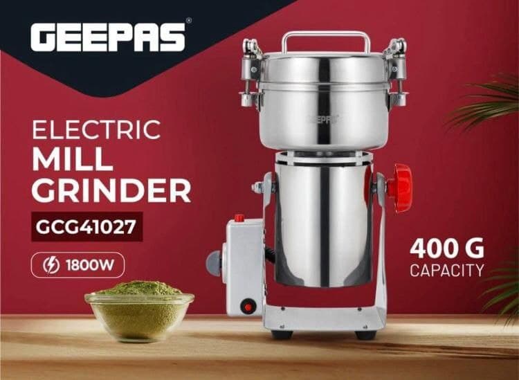 آسیاب قهوه جیپاس 400 گرمی مدل GCG41027