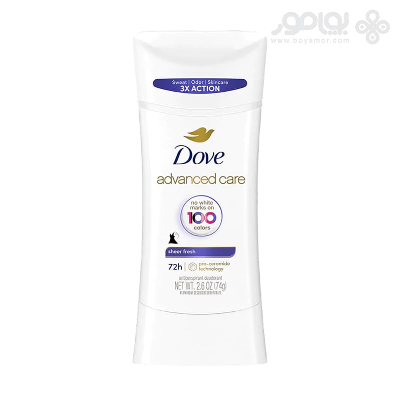 استیک دئودورانت داو ADVANCED CARE رایحه SHEER FRESH