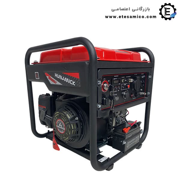 موتور برق هونامیک دوگانه سوز 5500 وات مدل HM6500IOE-Y — تصویر ۳