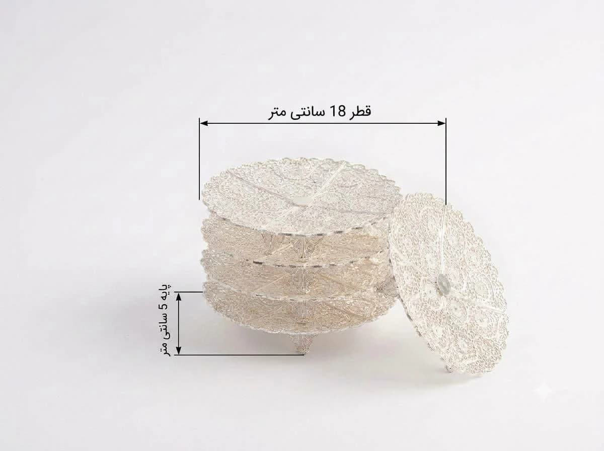 ست پیش دستی 6 عددی ملیله