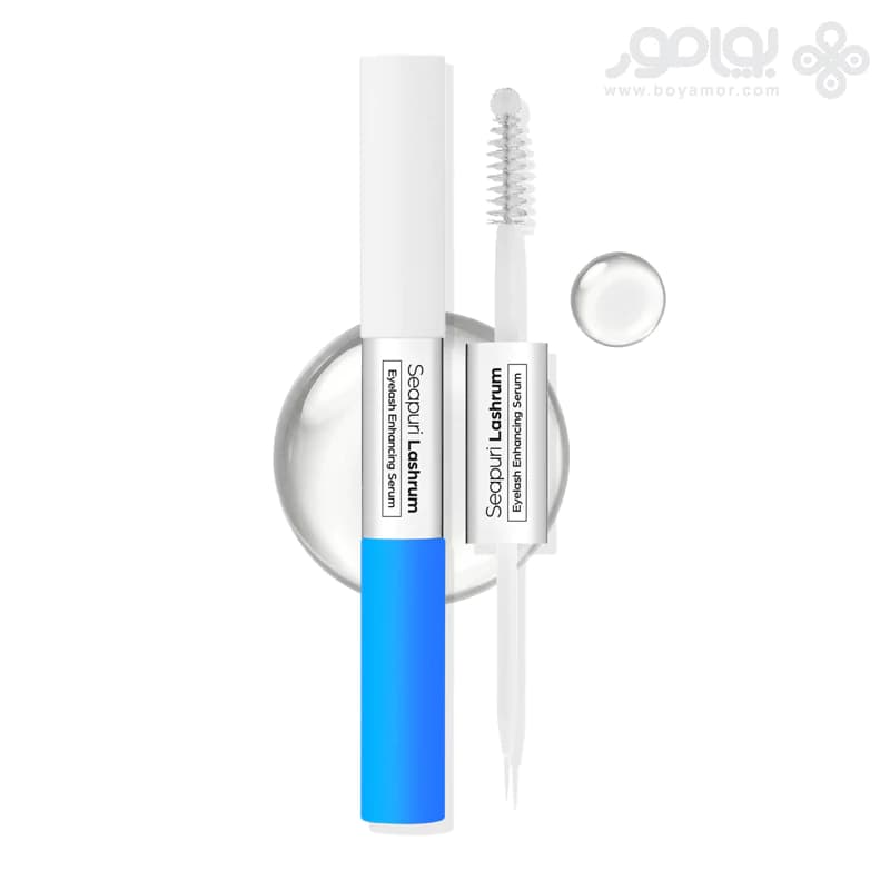 سرم تقویت کننده مژه سیپوری مدل LASHRUM وزن 10 گرم