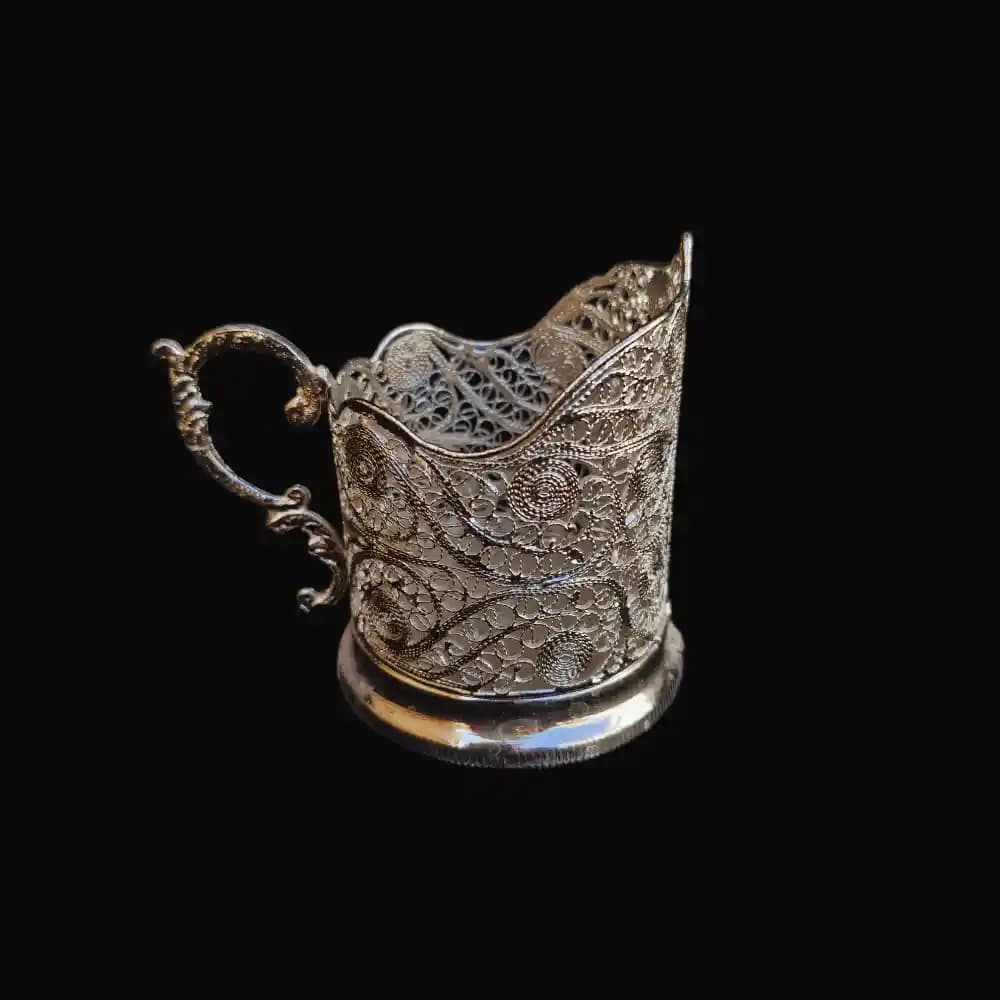 ست ۶ تایی استکان ملیله