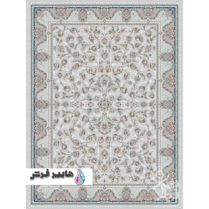 فرش قیطران طرح 484 زمینه فیلی
